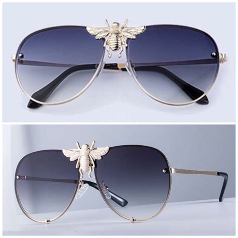 bee gucci sunglasses|Gucci bee sunglasses women's.